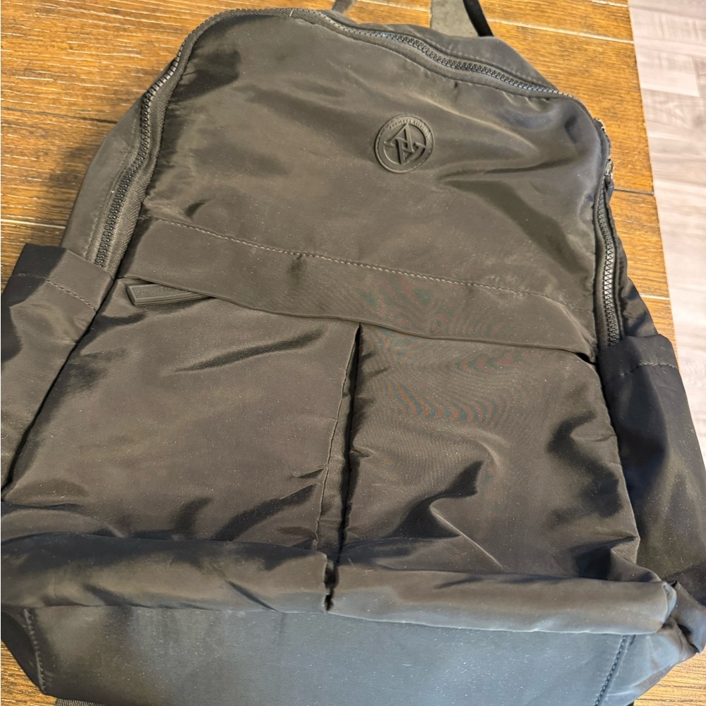 Adrienne Vittadini Black Backpack with Laptop Compartment